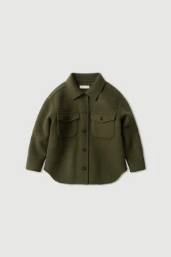 Kids Wool Overshirt^Assembly Label Best