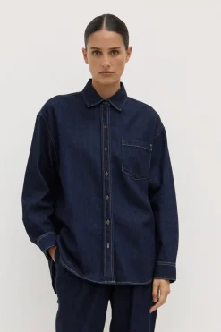Kiera Recycled Denim Shirt^Assembly Label Hot