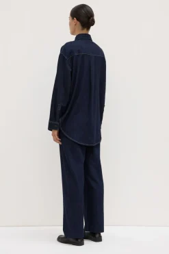 Kiera Recycled Denim Shirt^Assembly Label Hot