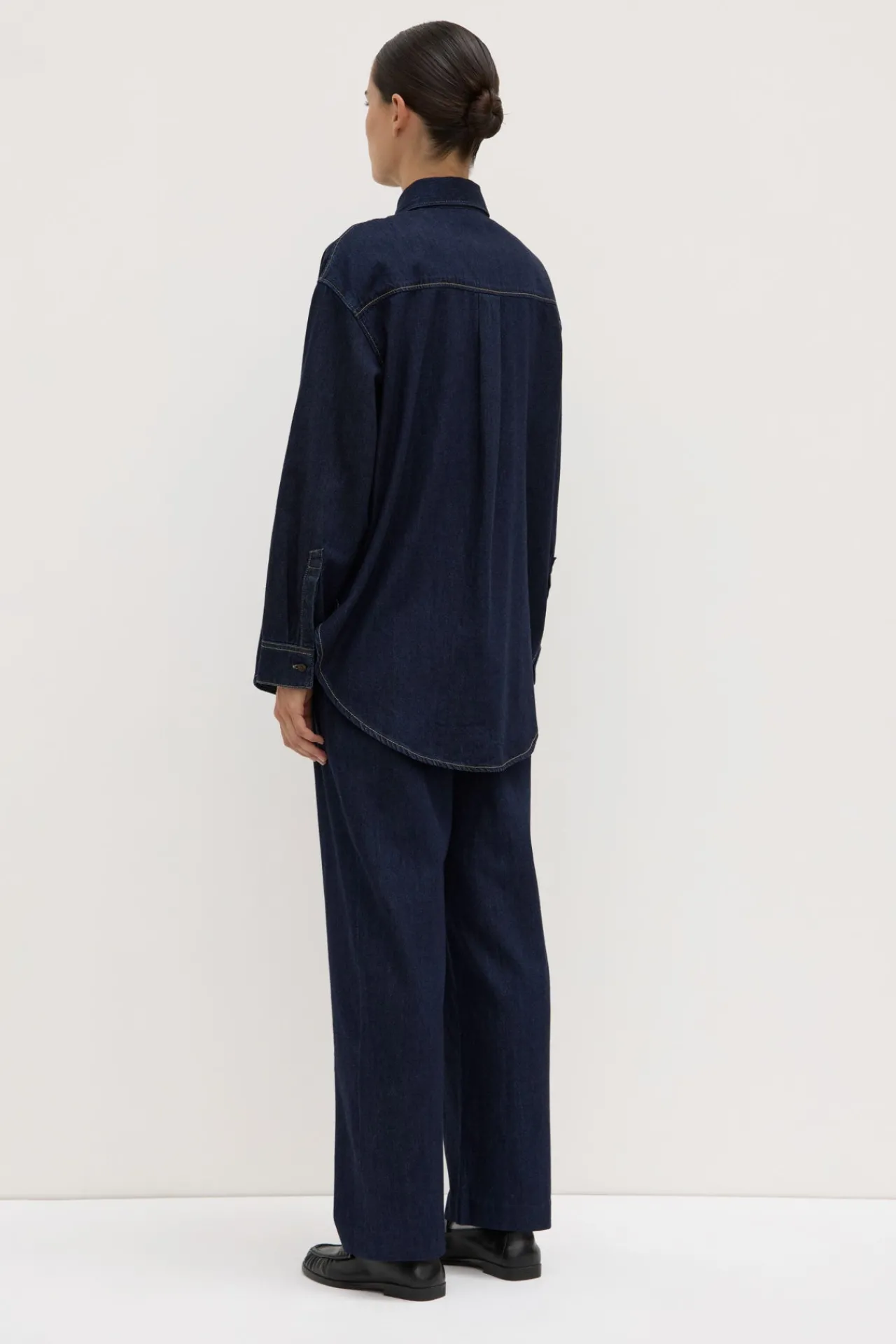 Kiera Recycled Denim Shirt^Assembly Label Hot