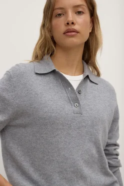 Lara Cashmere Knit Polo^Assembly Label Discount
