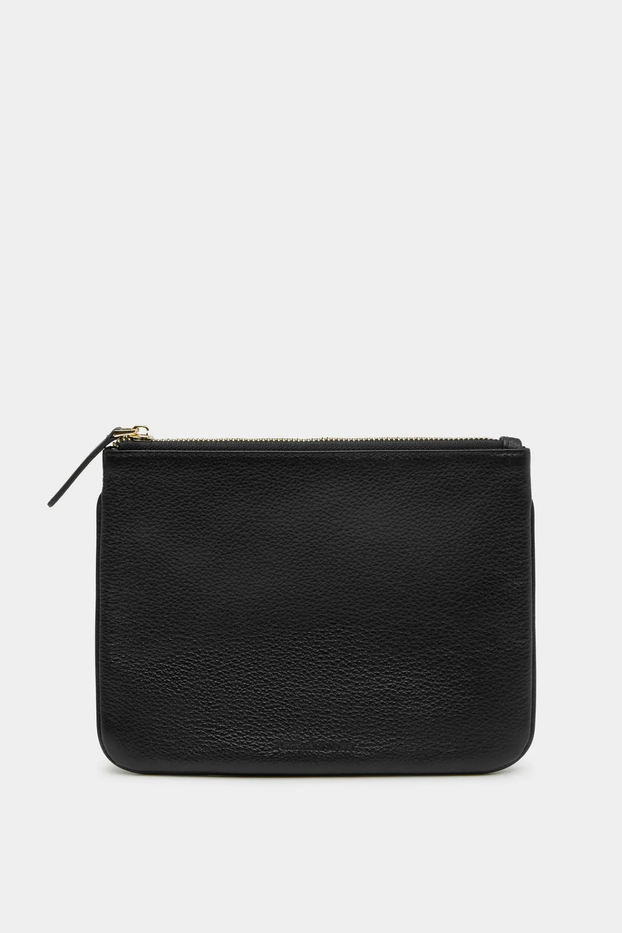 Leather Zip Pouch^Assembly Label Best
