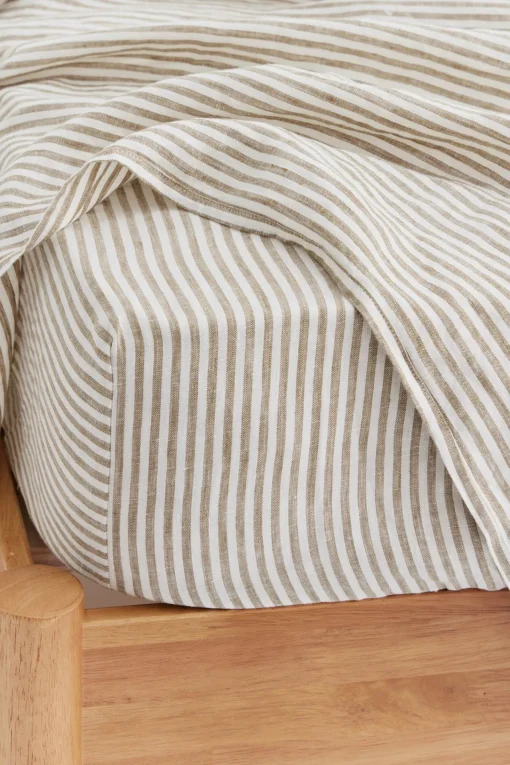 Linen Fitted Sheet^Assembly Label Clearance
