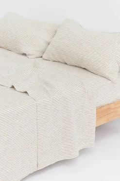 Linen Fitted Sheet^Assembly Label Clearance