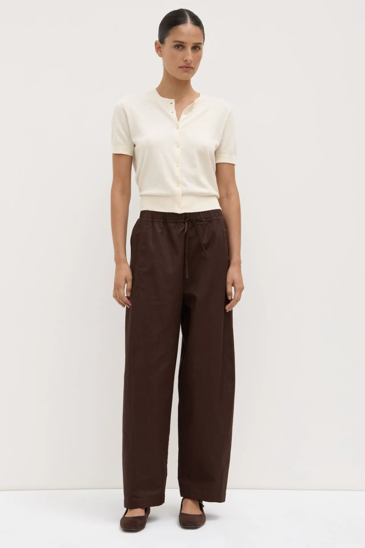 Loxley Cotton Linen Pant^Assembly Label Hot