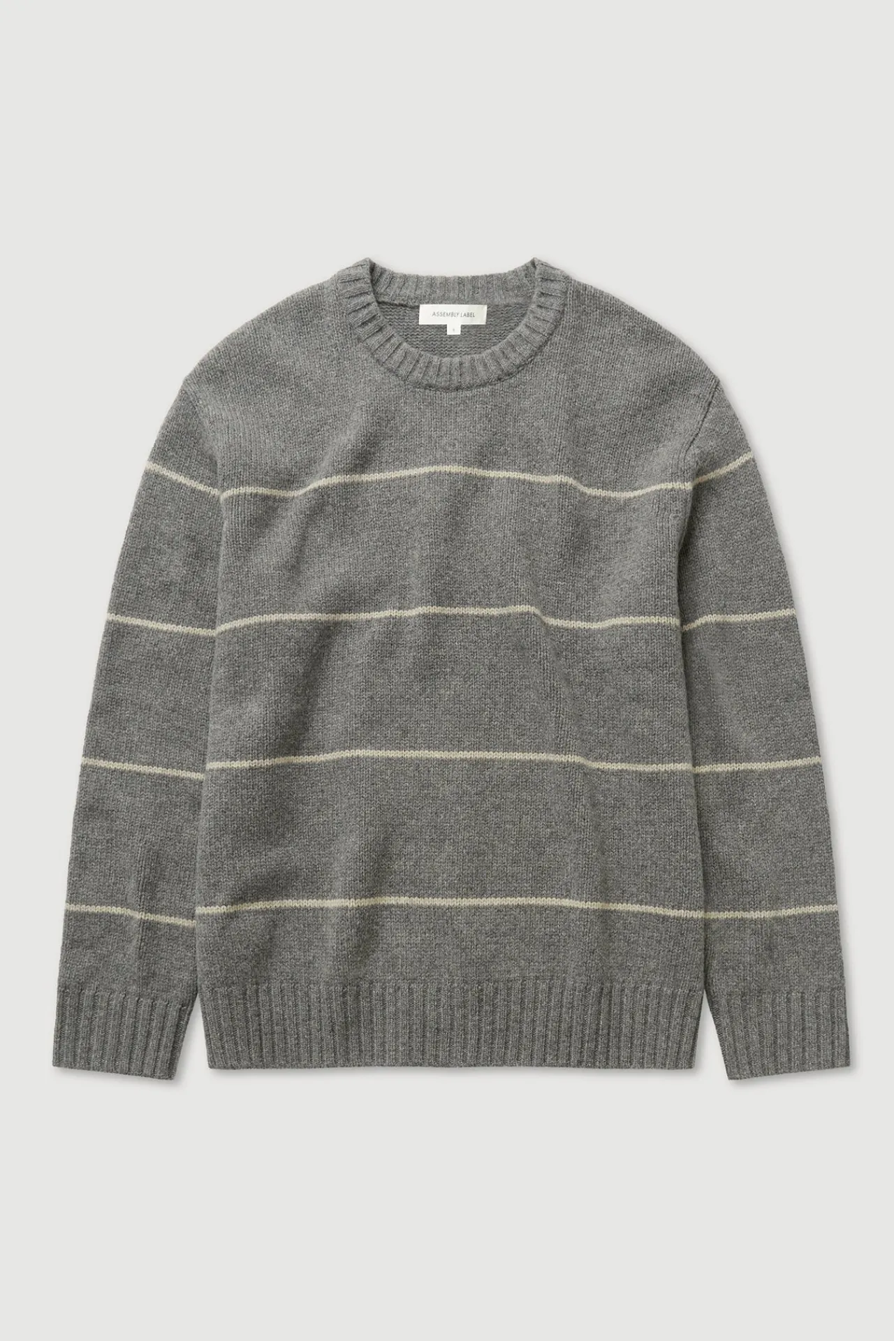 Luca Merino Stripe Knit^Assembly Label New