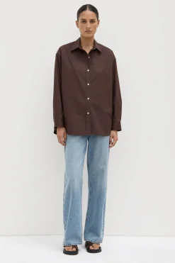 Marigold Poplin Shirt^Assembly Label Outlet
