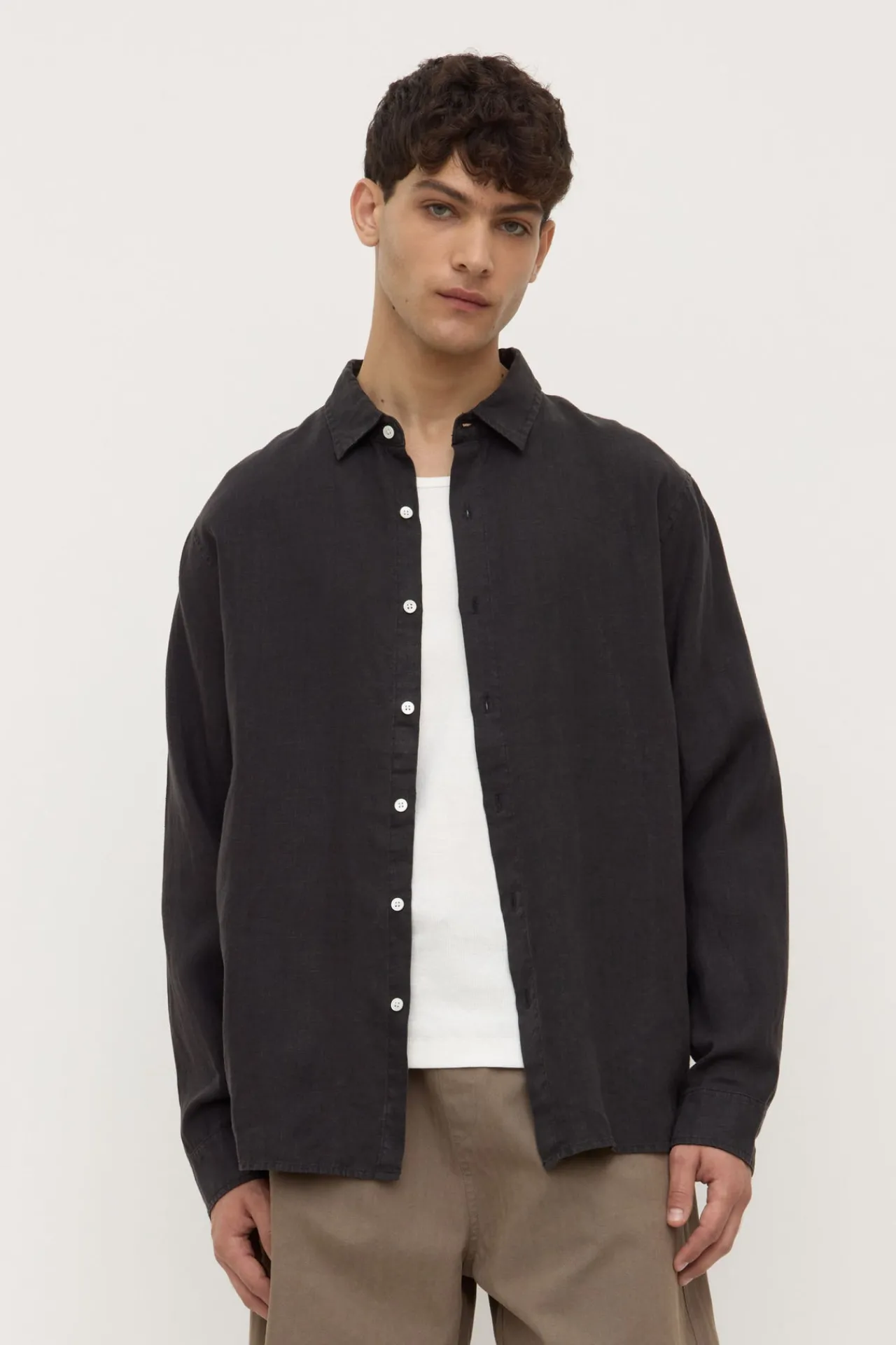 Mens Everyday Linen Shirt^Assembly Label Outlet