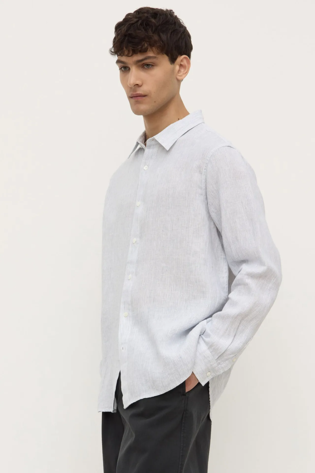 Mens Everyday Linen Shirt^Assembly Label Best