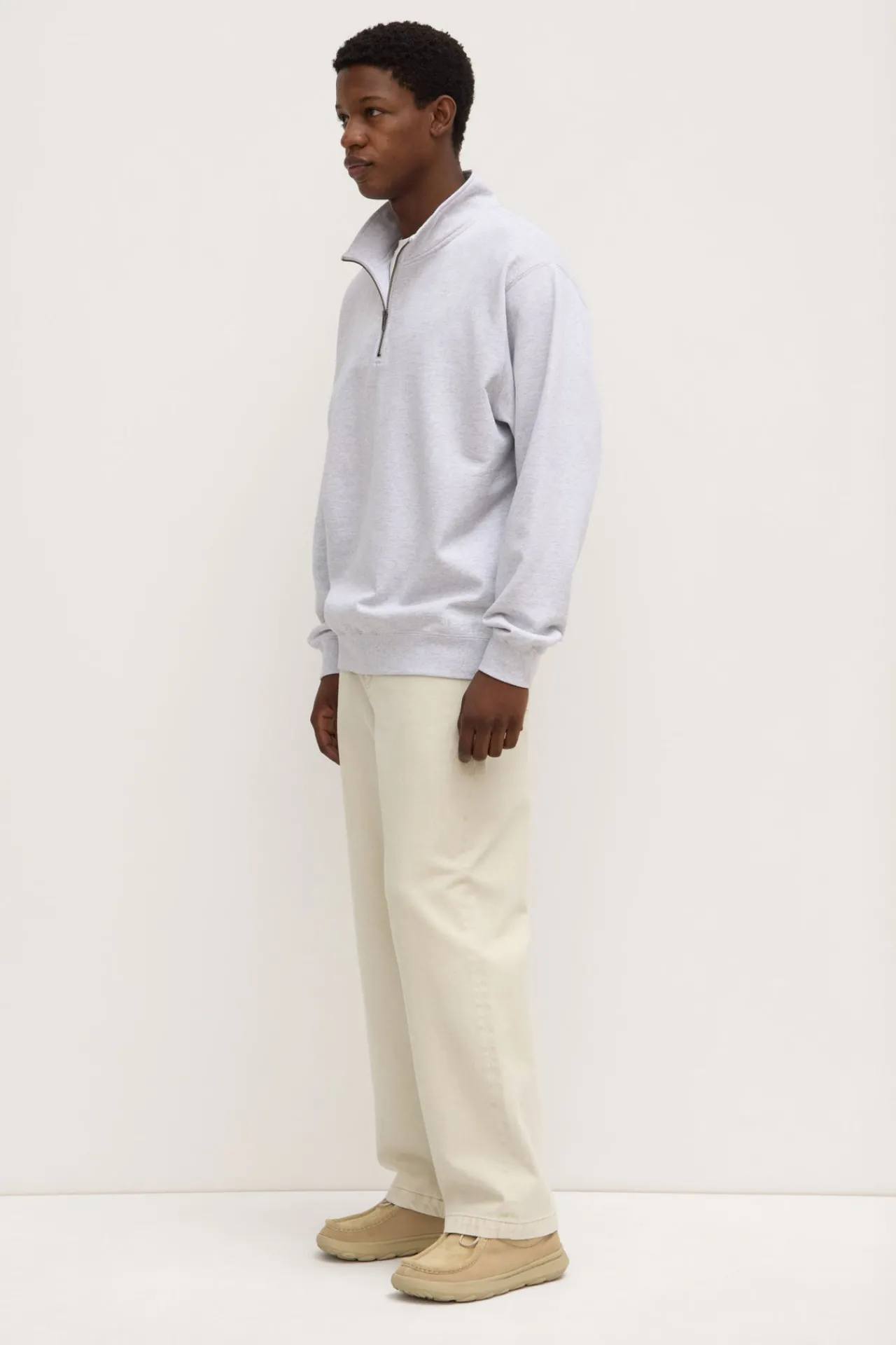 Mens Weekender Funnel Neck Fleece^Assembly Label New