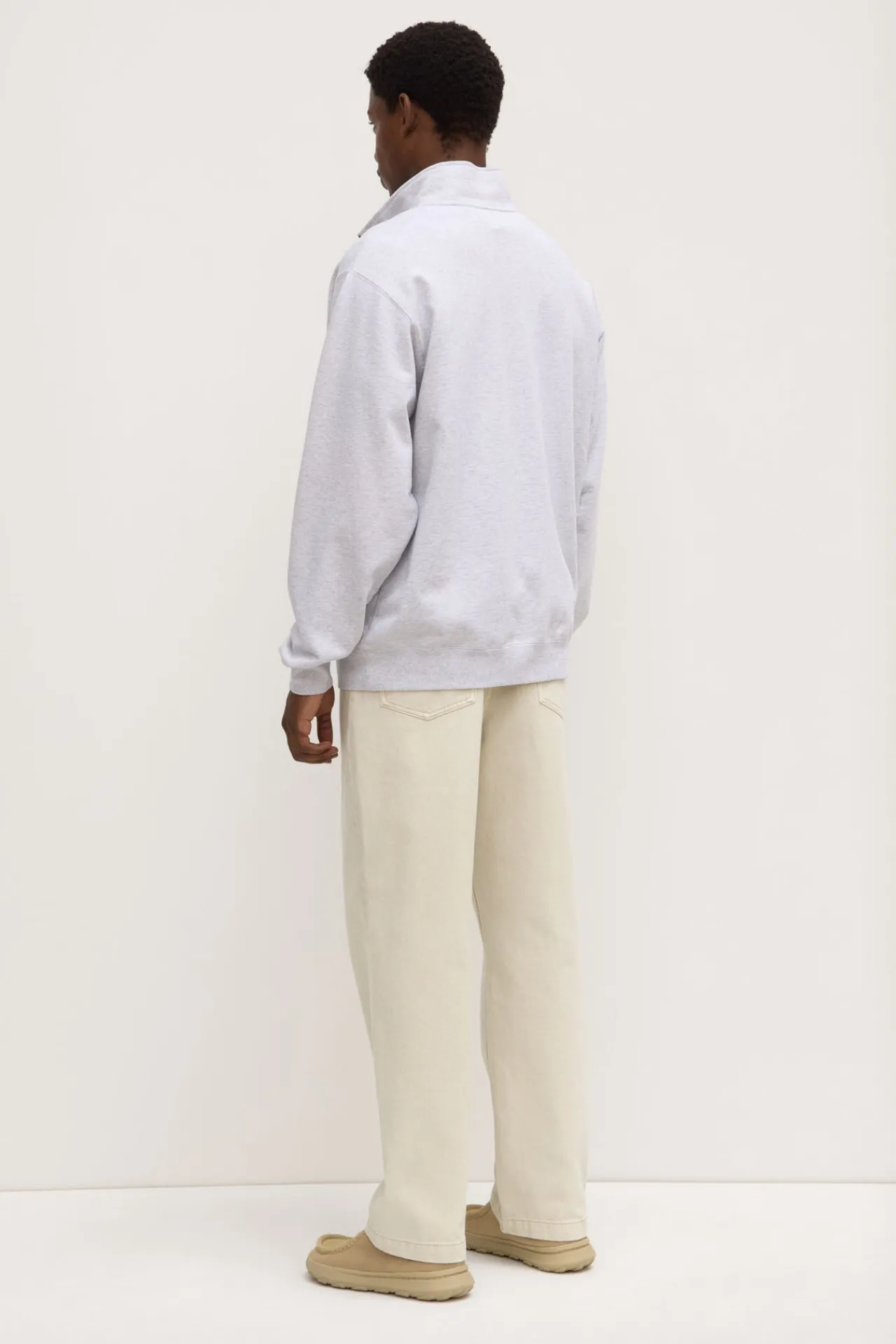 Mens Weekender Funnel Neck Fleece^Assembly Label New