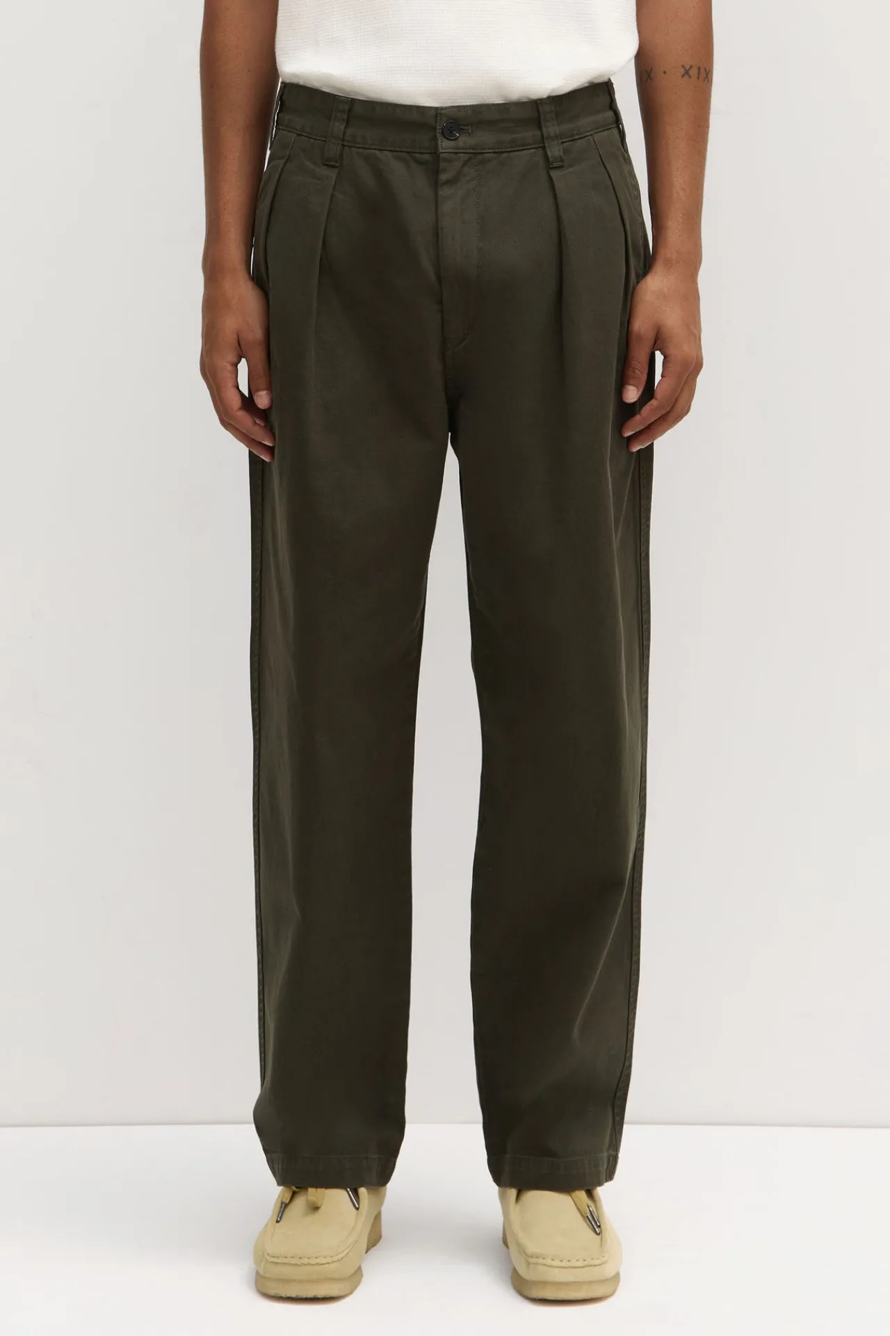 Miles Pleated Chino^Assembly Label Sale