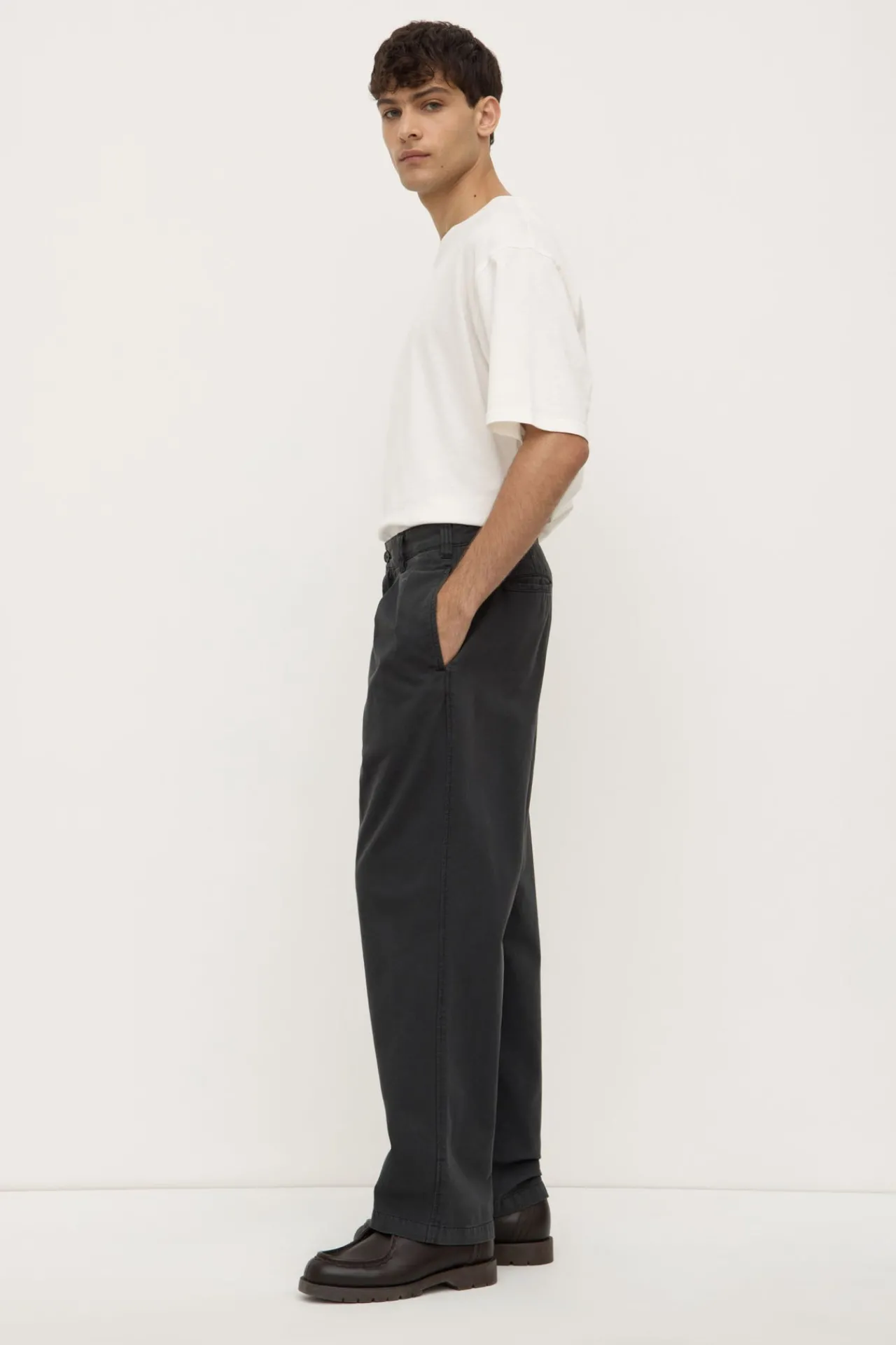 Miles Pleated Chino^Assembly Label Clearance