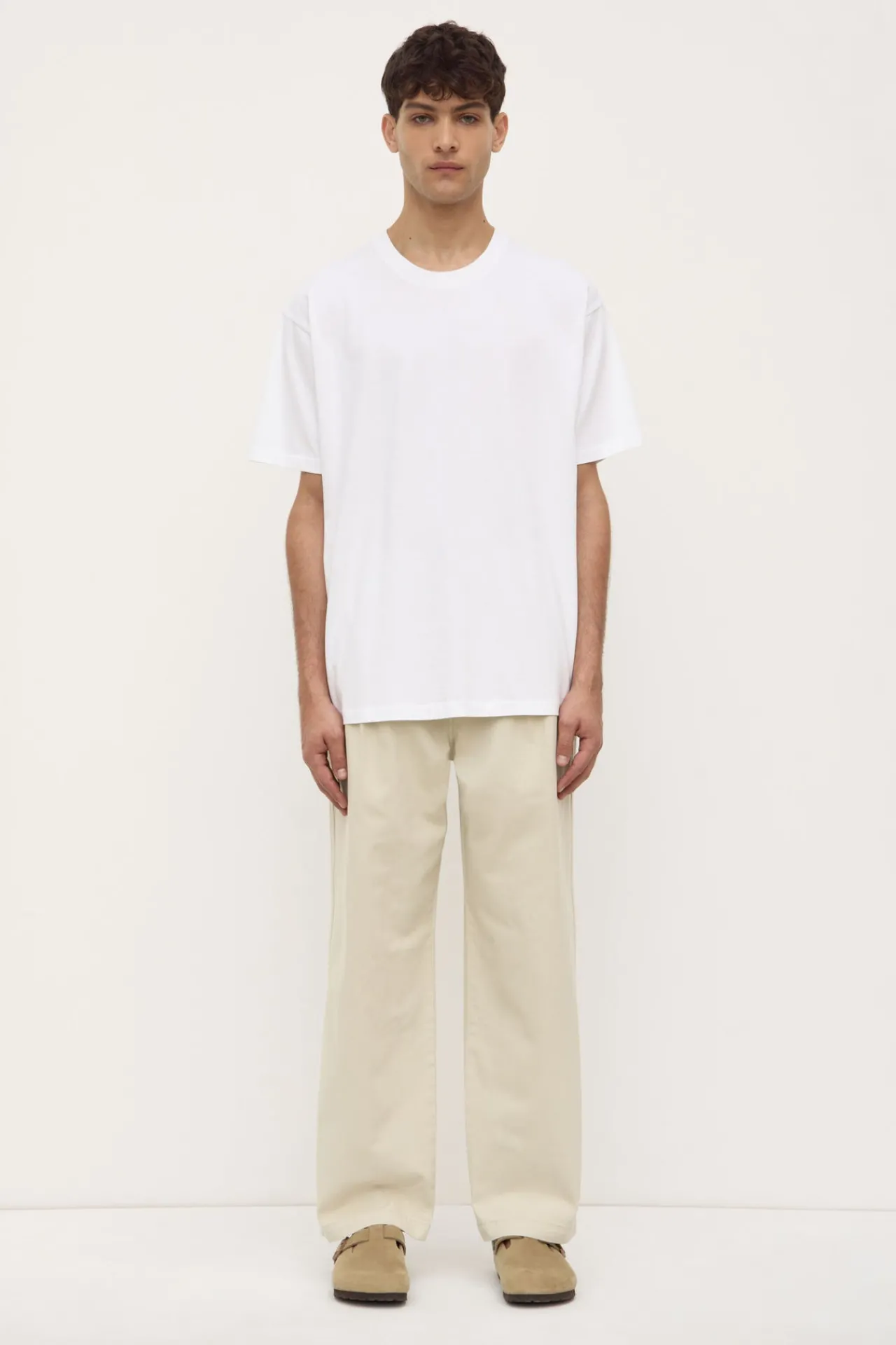 Miles Pleated Chino^Assembly Label Hot