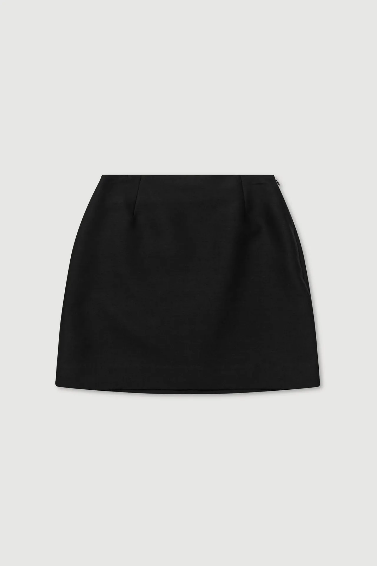 Moss Wool Silk Mini Skirt^Assembly Label Fashion