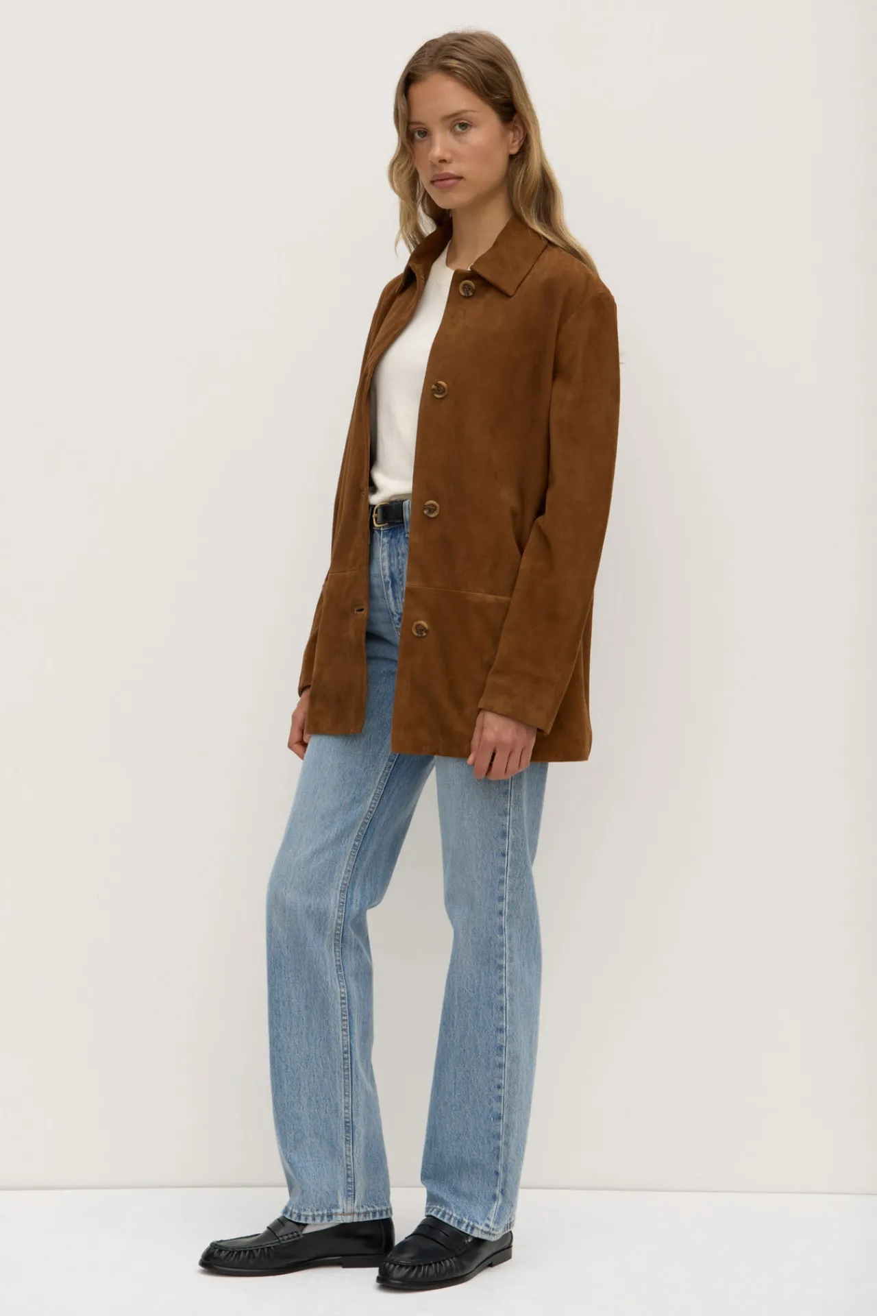 Naomi Suede Jacket^Assembly Label Hot