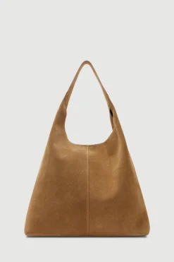 Neve Suede Shoulder Bag^Assembly Label Online