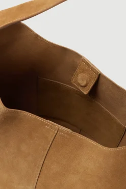 Neve Suede Shoulder Bag^Assembly Label Online