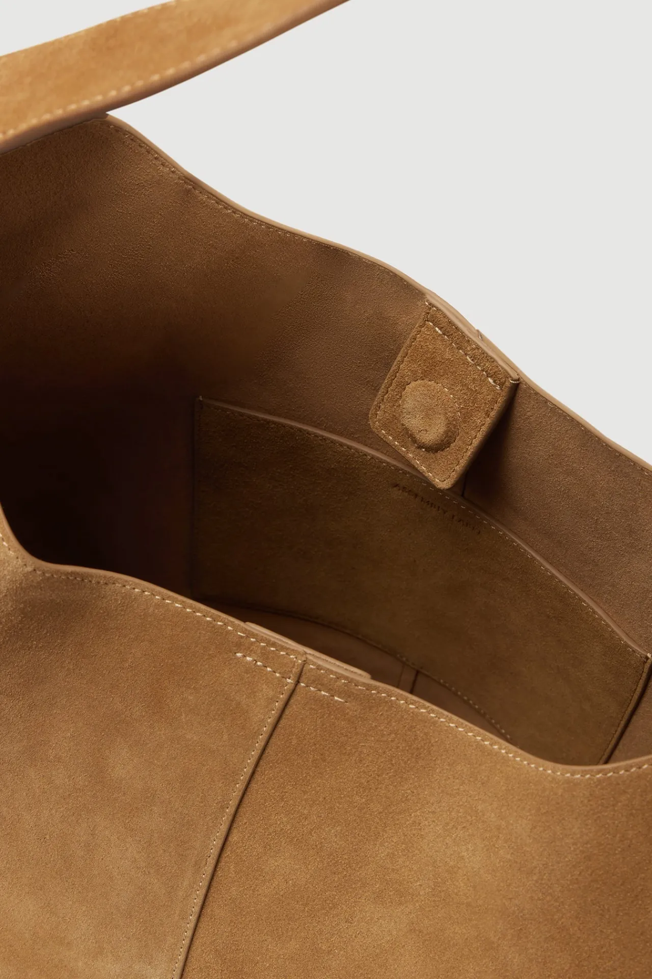 Neve Suede Shoulder Bag^Assembly Label Online
