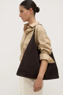 Neve Suede Shoulder Bag^Assembly Label Clearance