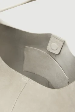 Neve Suede Shoulder Bag^Assembly Label Outlet