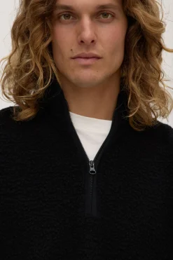 Palmer Wool Blend Funnel Neck Zip Sweat^Assembly Label Sale
