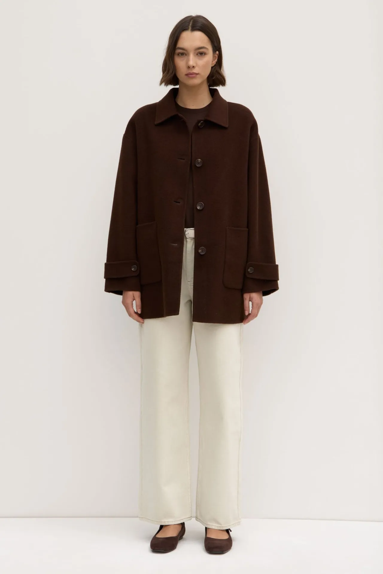 Pierra Wool Coat^Assembly Label Hot