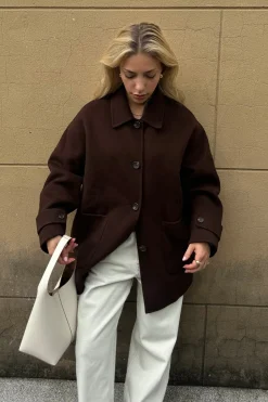 Pierra Wool Coat^Assembly Label Hot