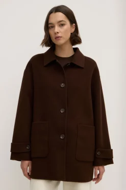 Pierra Wool Coat^Assembly Label Hot