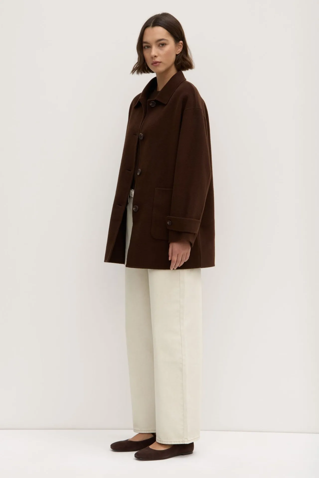 Pierra Wool Coat^Assembly Label Hot