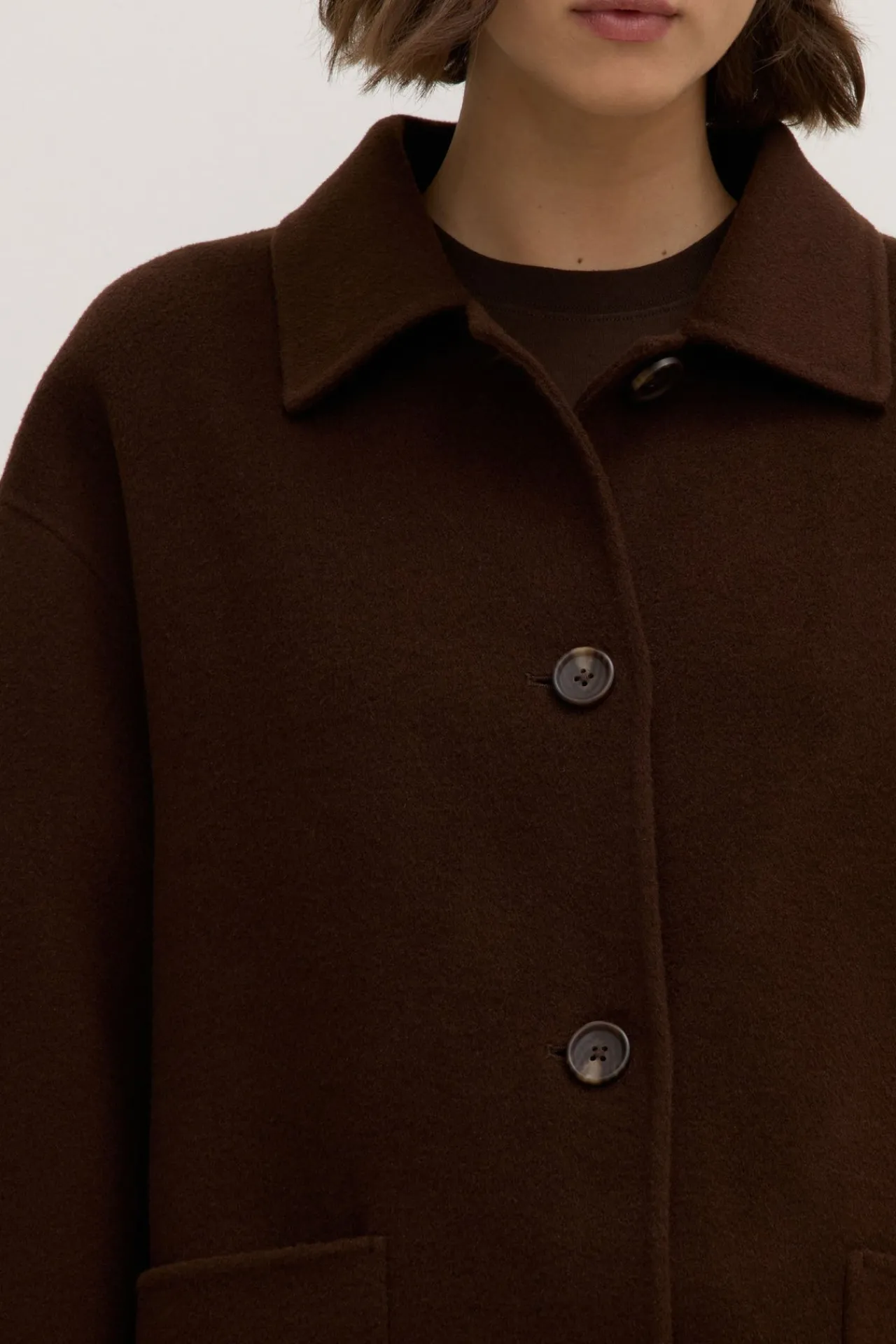 Pierra Wool Coat^Assembly Label Hot
