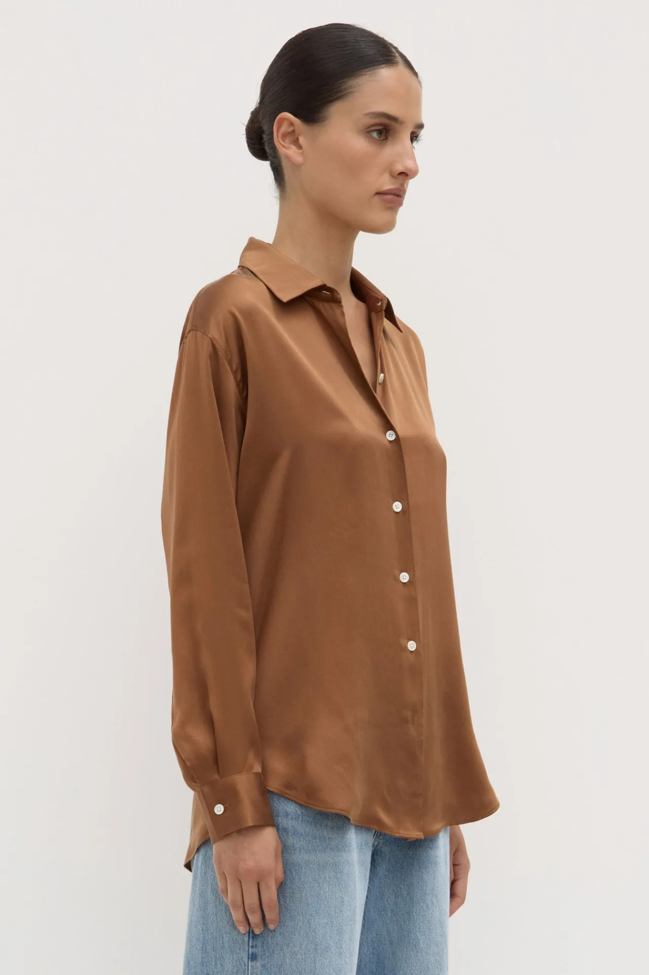 Pippa Silk Shirt^Assembly Label New