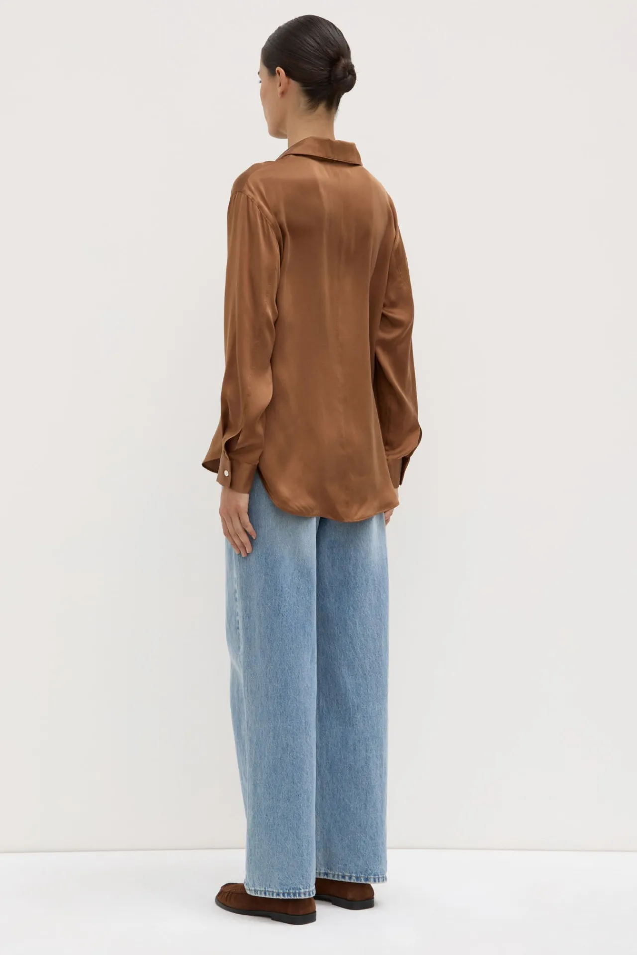 Pippa Silk Shirt^Assembly Label New