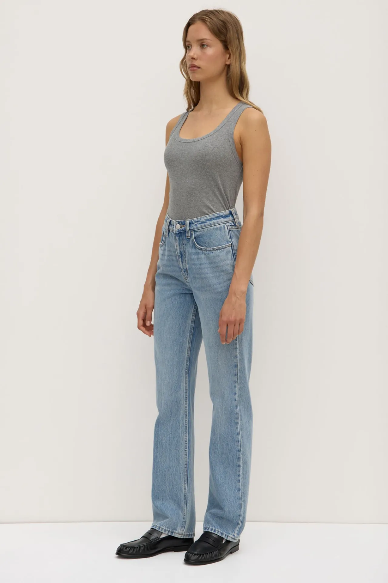 Robyn Scoop Neck Rib Tank^Assembly Label Fashion