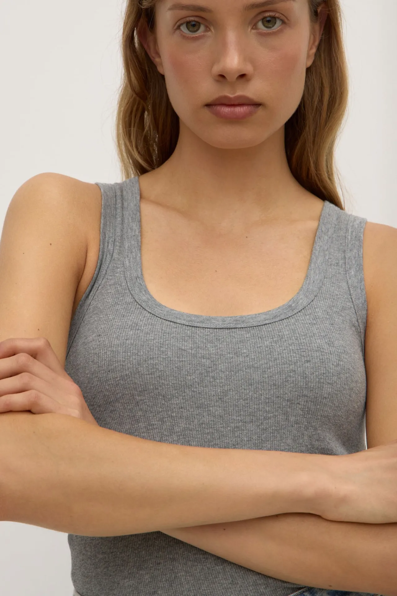Robyn Scoop Neck Rib Tank^Assembly Label Fashion