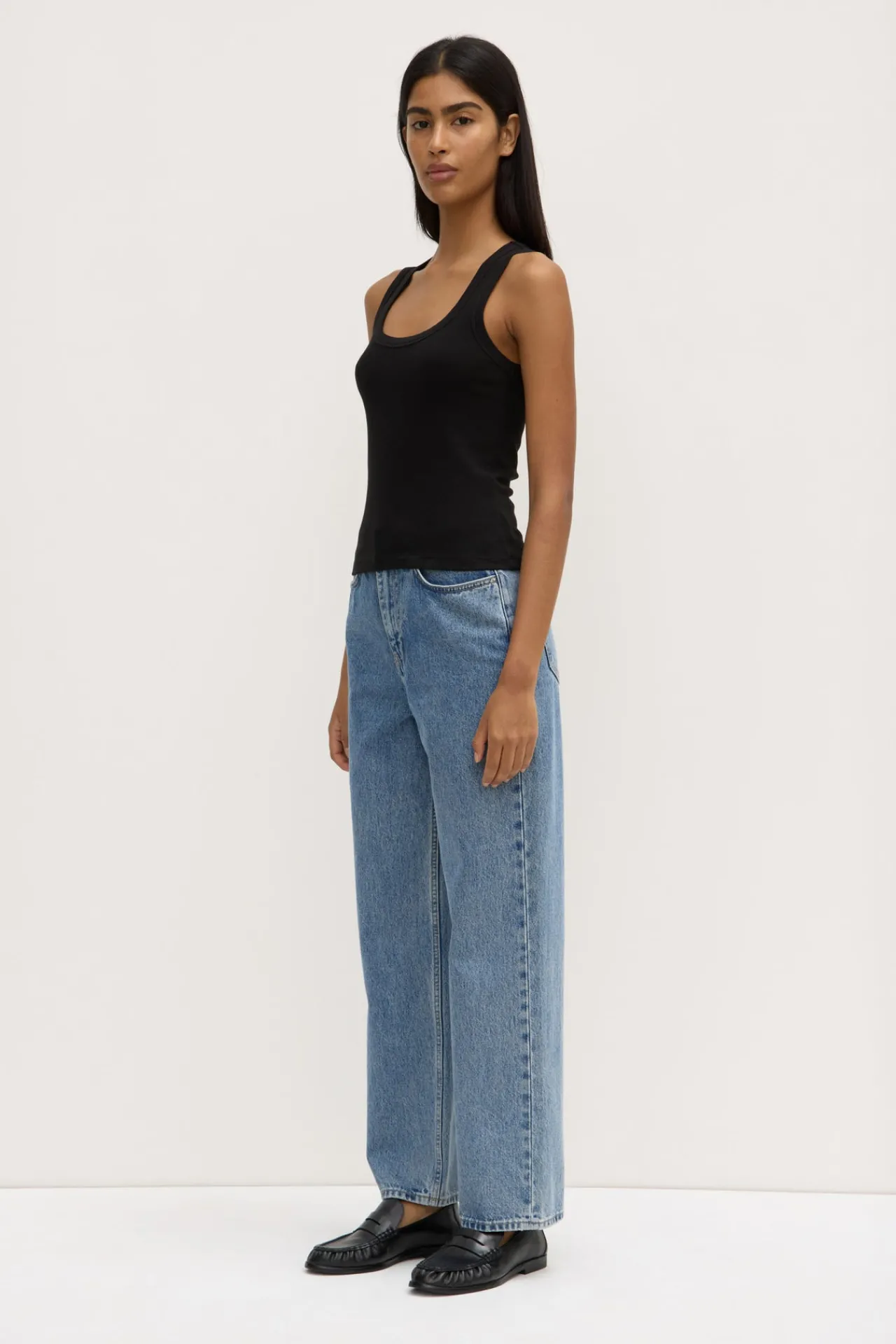 Robyn Scoop Neck Rib Tank^Assembly Label Clearance