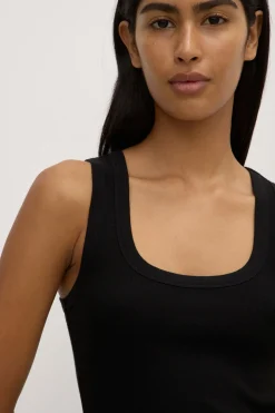 Robyn Scoop Neck Rib Tank^Assembly Label Clearance