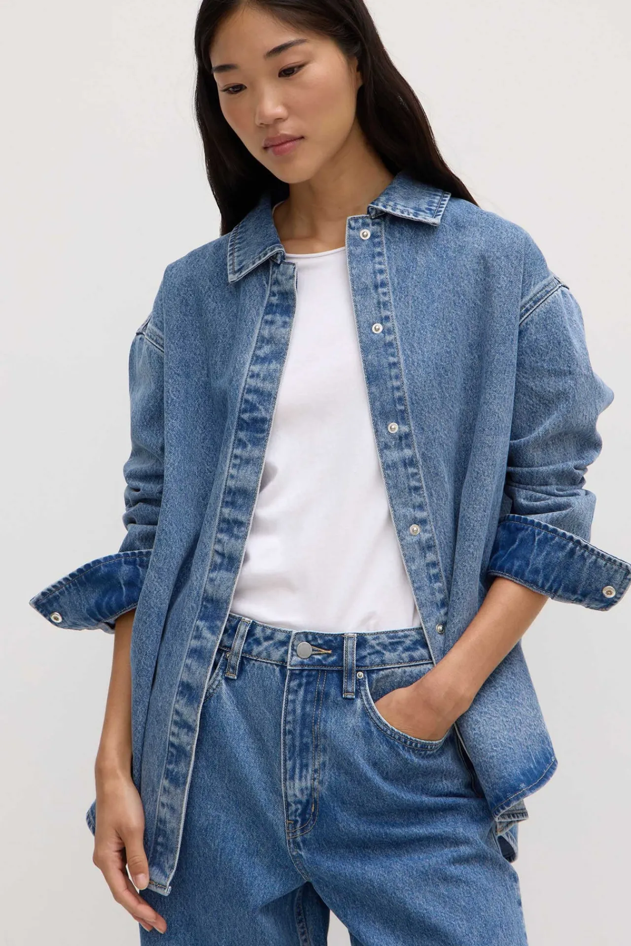 Rylee Denim Overshirt^Assembly Label Best