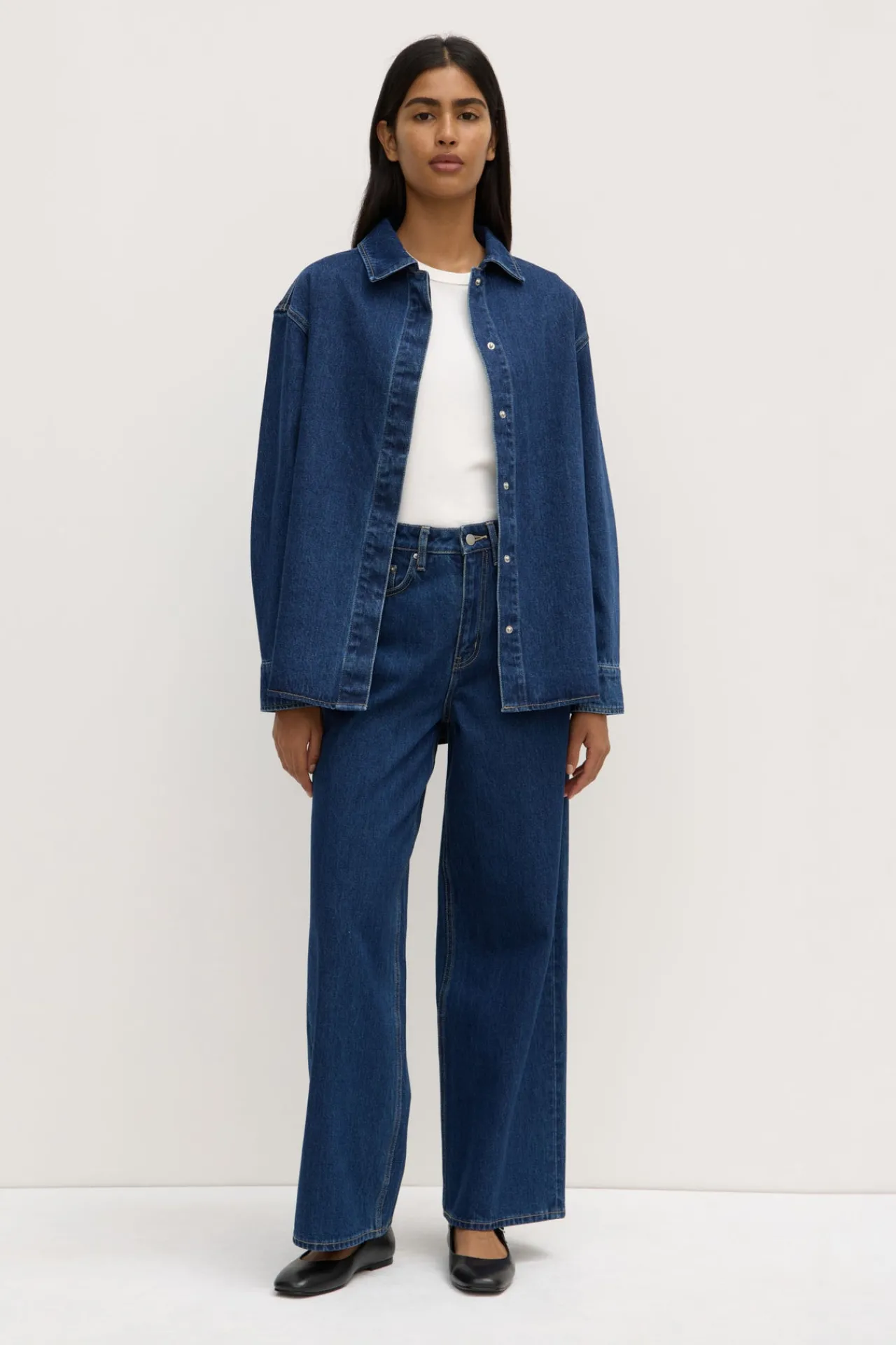 Rylee Denim Overshirt^Assembly Label Sale