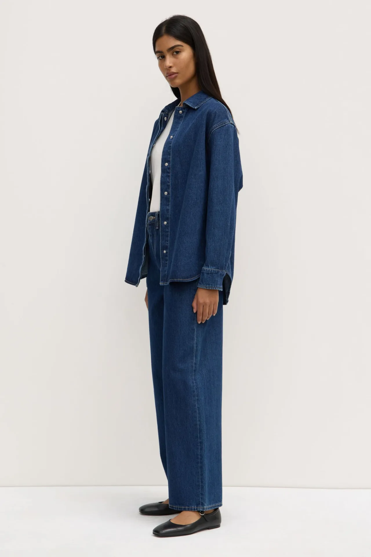 Rylee Denim Overshirt^Assembly Label Sale