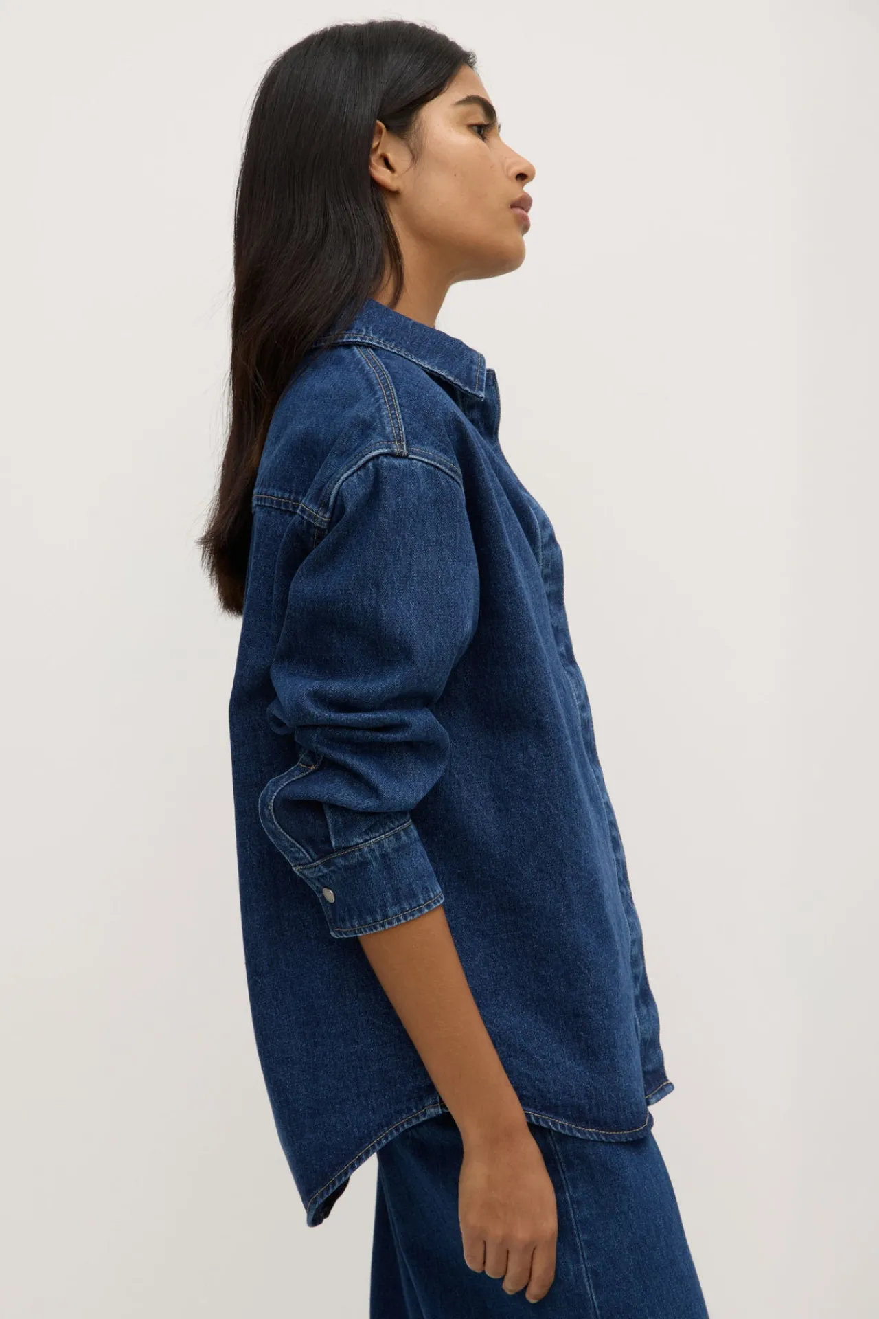 Rylee Denim Overshirt^Assembly Label Sale