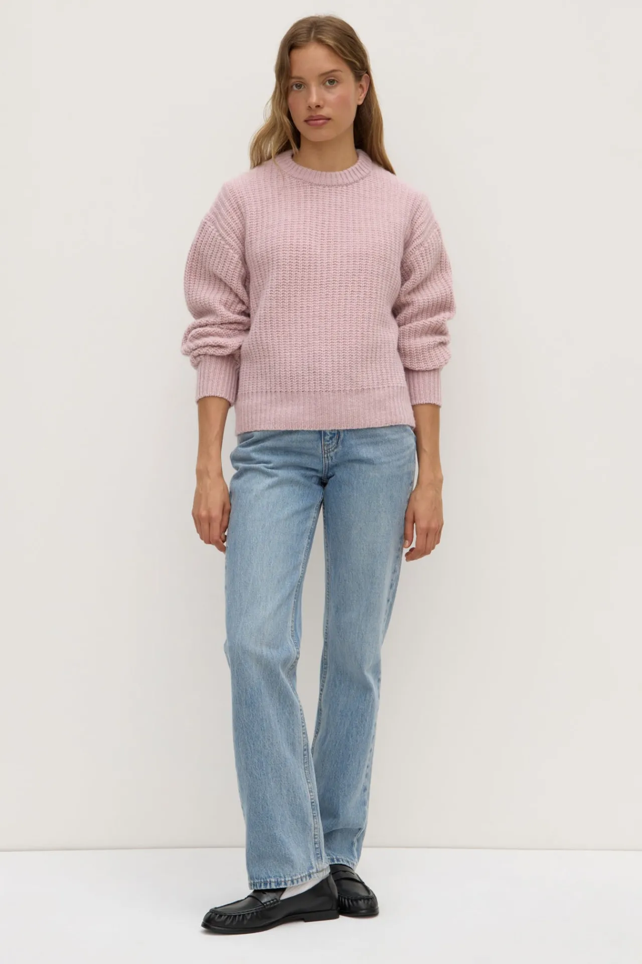 Sandy Chunky Wool Knit^Assembly Label Clearance