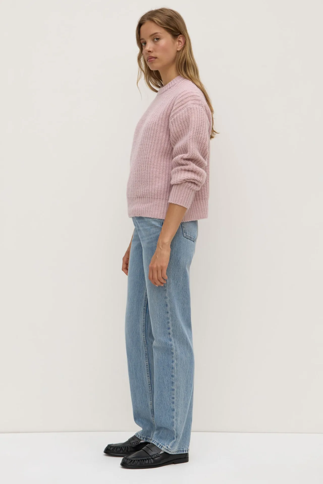 Sandy Chunky Wool Knit^Assembly Label Clearance