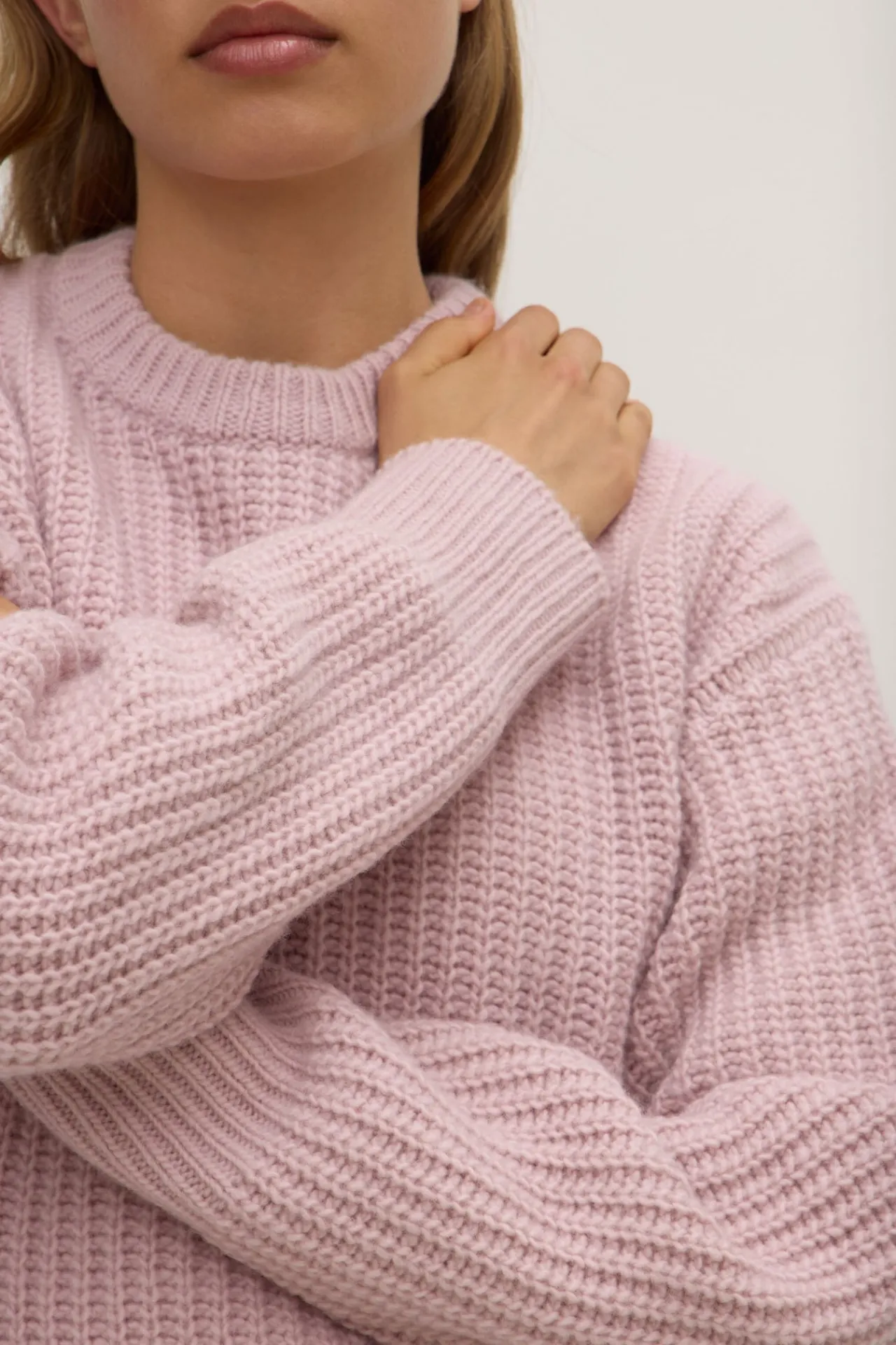 Sandy Chunky Wool Knit^Assembly Label Clearance