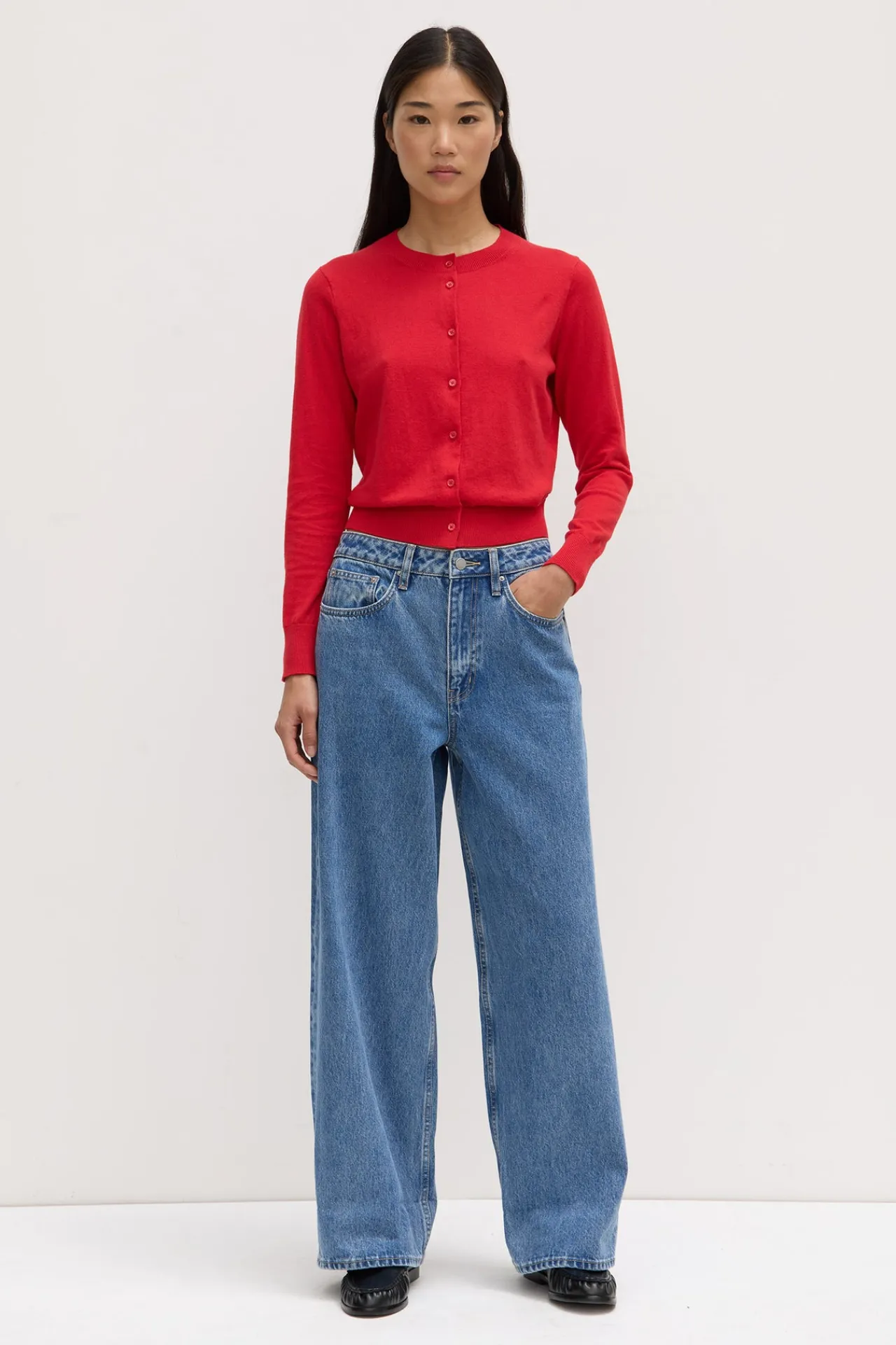 Semra Cotton Cashmere Cardigan^Assembly Label Fashion