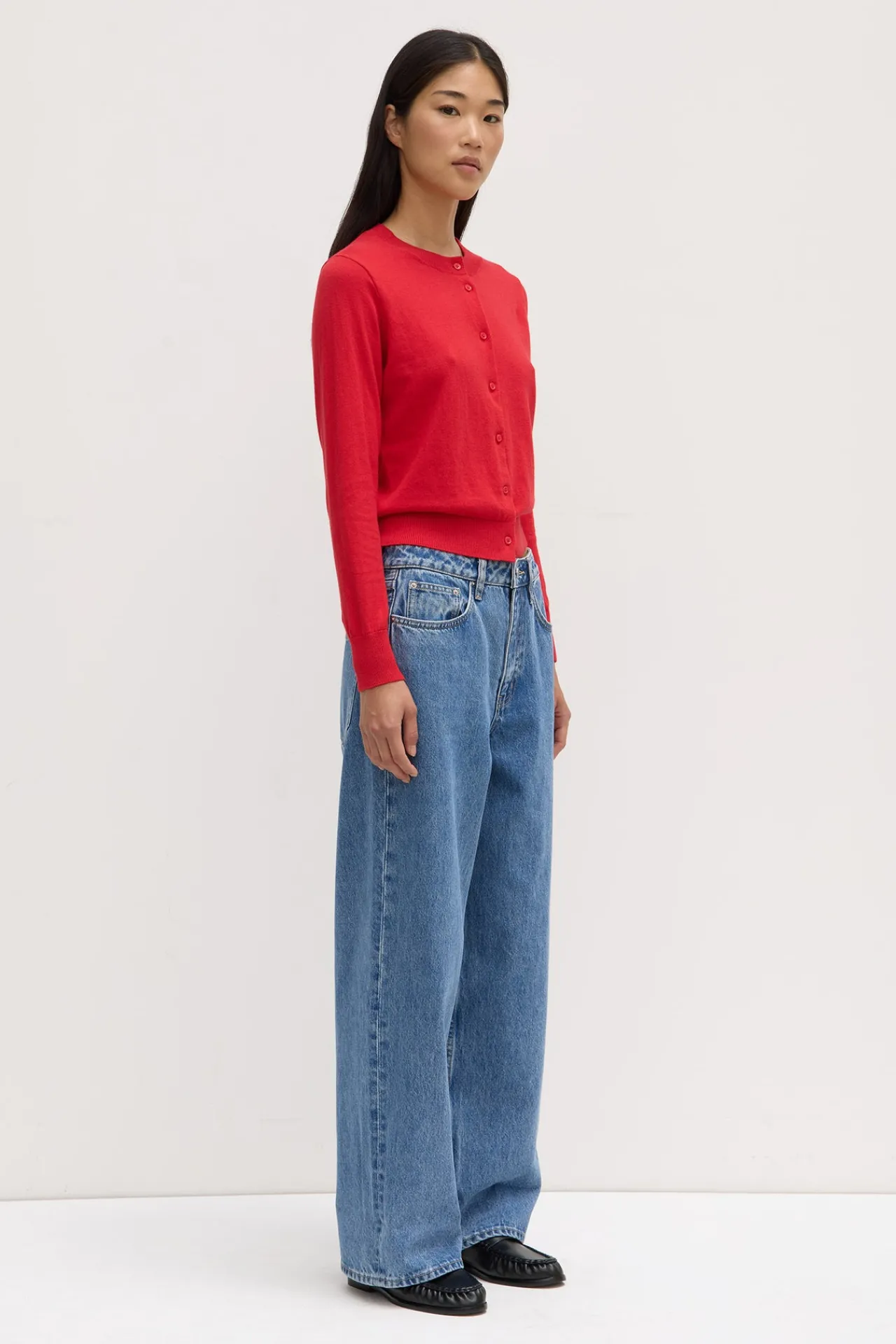 Semra Cotton Cashmere Cardigan^Assembly Label Fashion