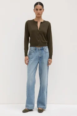 Semra Cotton Cashmere Cardigan^Assembly Label Fashion