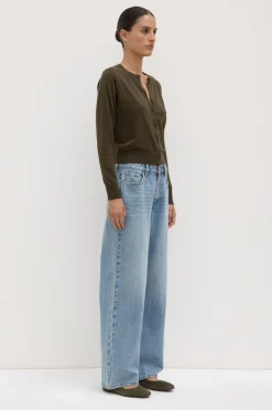 Semra Cotton Cashmere Cardigan^Assembly Label Fashion