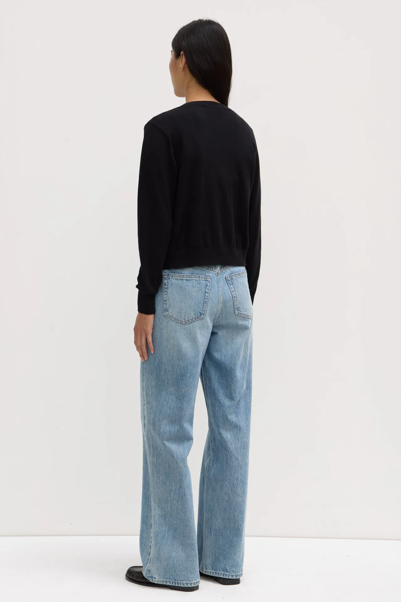 Semra Cotton Cashmere Cardigan^Assembly Label New