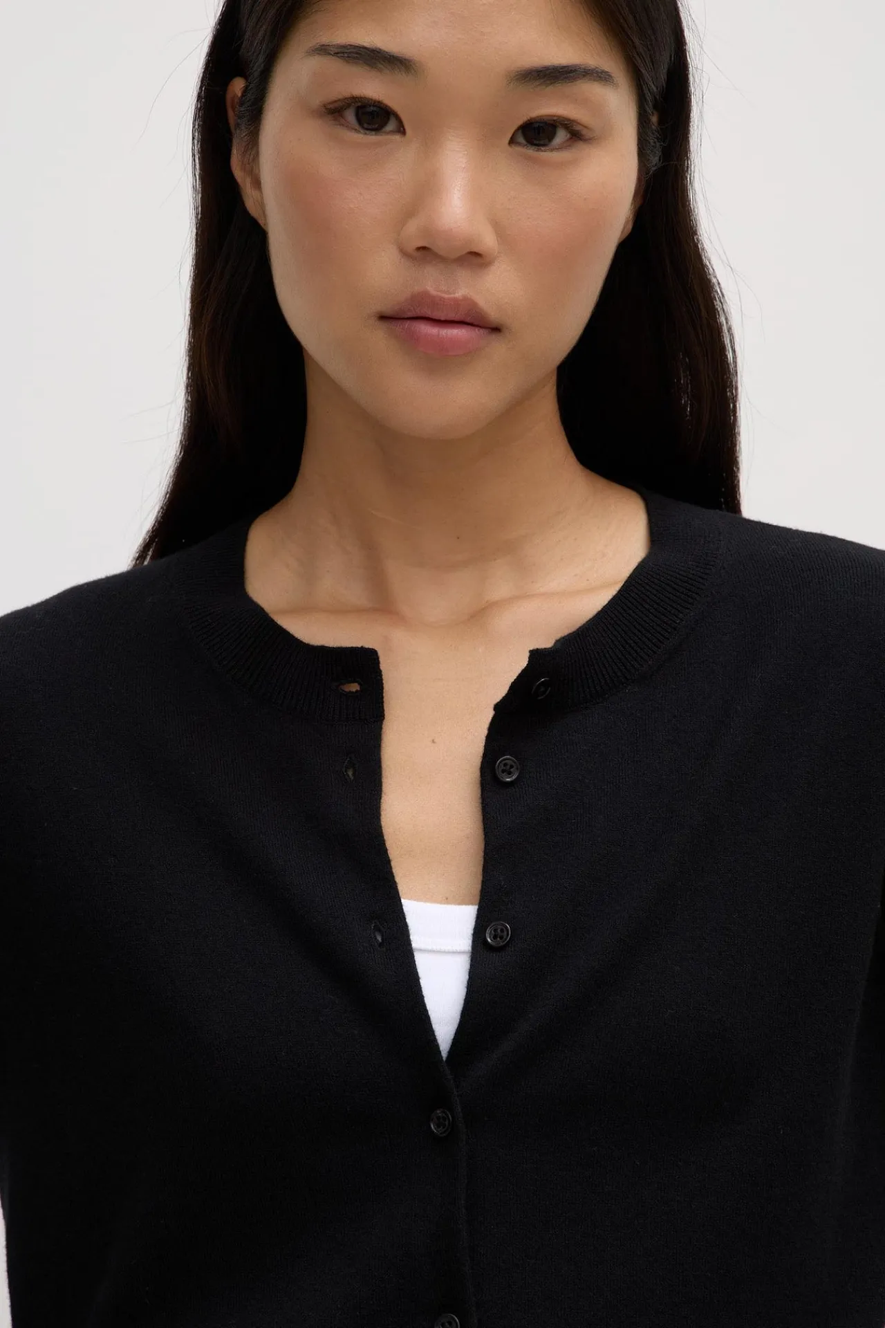 Semra Cotton Cashmere Cardigan^Assembly Label New
